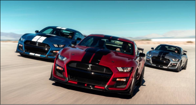 Three Mustangs